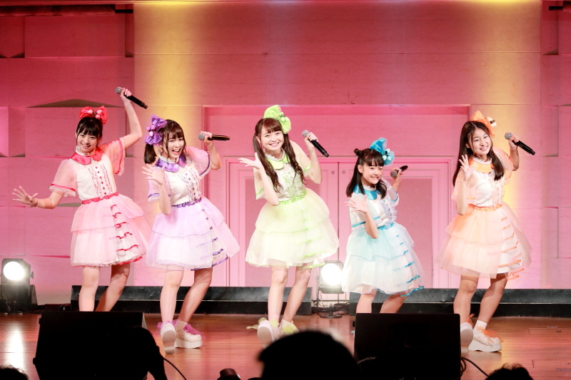 新生「いちごみるく色に染まりたい。」Girls Artsで堂々のステージを